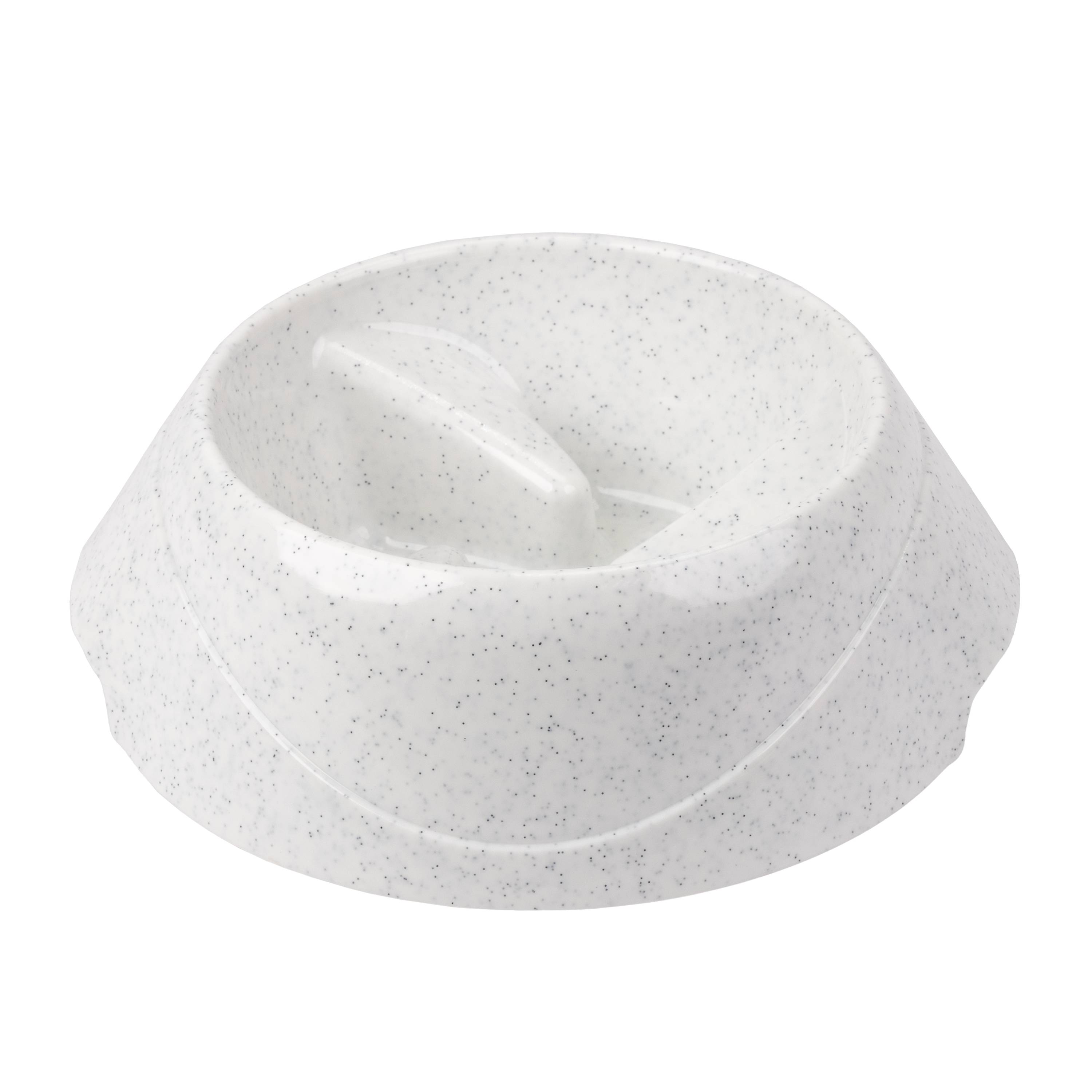 Ferplast - Ferplast Gamelle pour chien Magnus Slow, Gamelle Antidéglutition, durable, antidérapant, gamelle d'eau pour chien, améliore la digestion, 0.5 L, Gris - Imagen 1