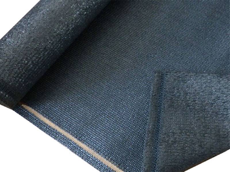 Maille Store - Brise-vue 100% - Gris anthracite - 270gr/m² - Boutonnières Gris foncé 1.8m x 50m - Imagen 2