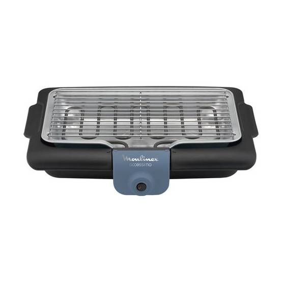 Moulinex - Moulinex Accessimo BG134812 - Barbecue gril -électrique - 740 cm ² - bleu/noir