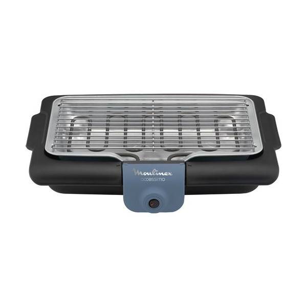 Moulinex - Moulinex Accessimo BG134812 - Barbecue gril -électrique - 740 cm ² - bleu/noir