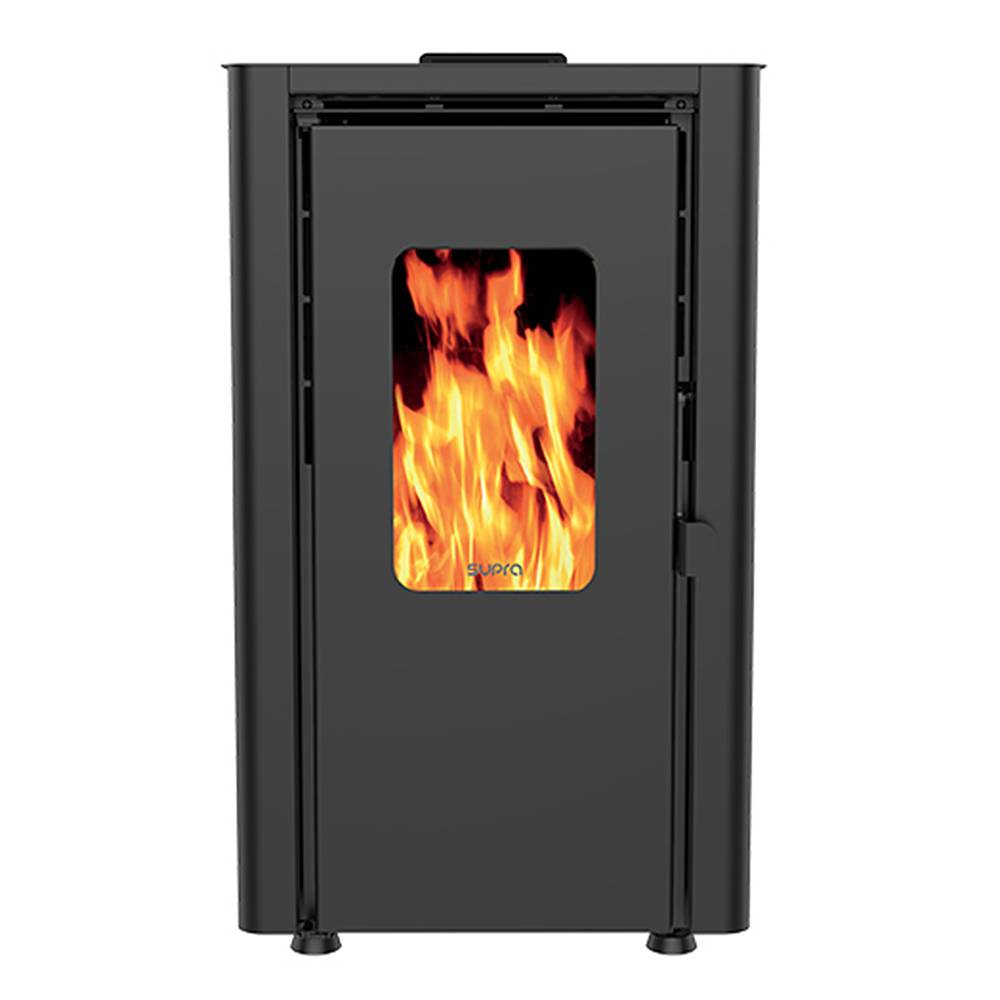 Supra - Poêle à granulés de bois 6.1kw noir ORPHEE 6 NOIR Supra - Imagen 1