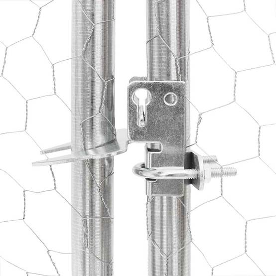 Chenil extérieur pour chien en acier galvanisé avec abri 5x2x1,5 m – ComfortXL Pet Living - Image 7
