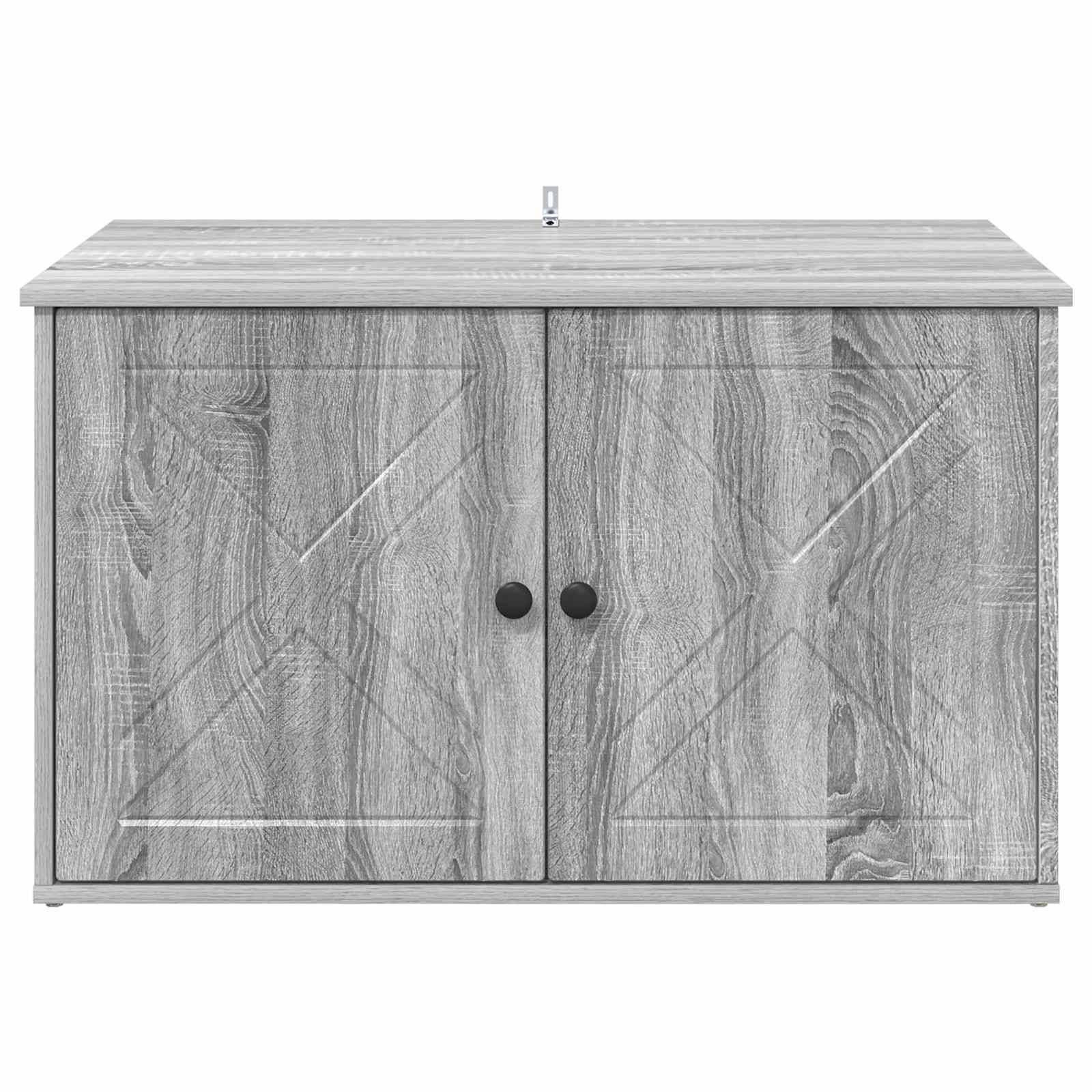 Chatiere bois gris 85 x 55 x 50,5 cm - Prolenta premium p369.4 - Image 7