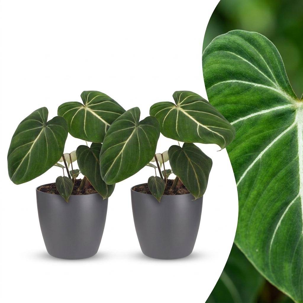 Philodendron Gloriosum - Pot de 12cm - Sans cache-pot - Plantes d'intérieur - Image 10
