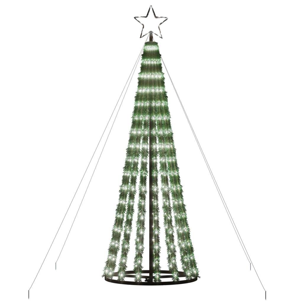 Sapin De Noël - Arbre de Noël lumineux conique 275 LED blanc froid 180 cm - Image 4