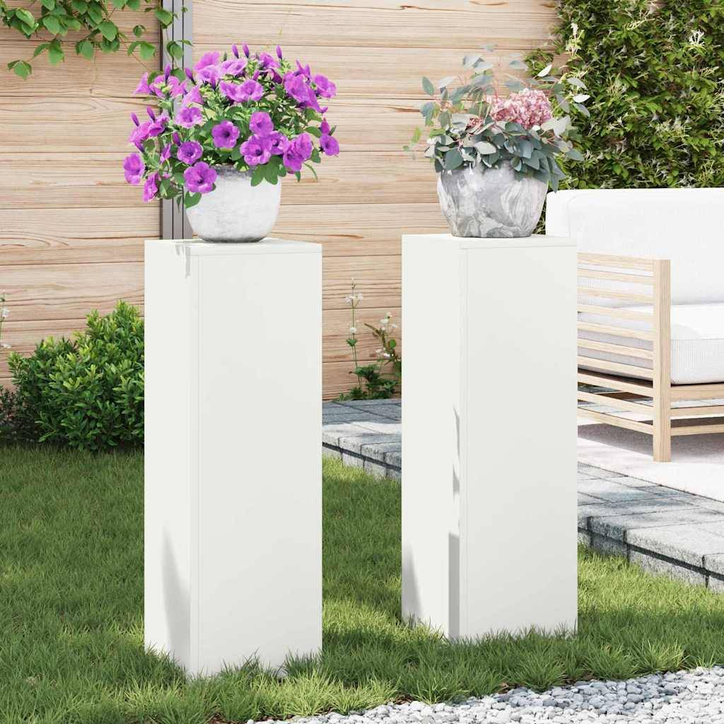 Support plante  Prolenta Blanc  24 X 24 X 75 cm  - P95035B - Image 1