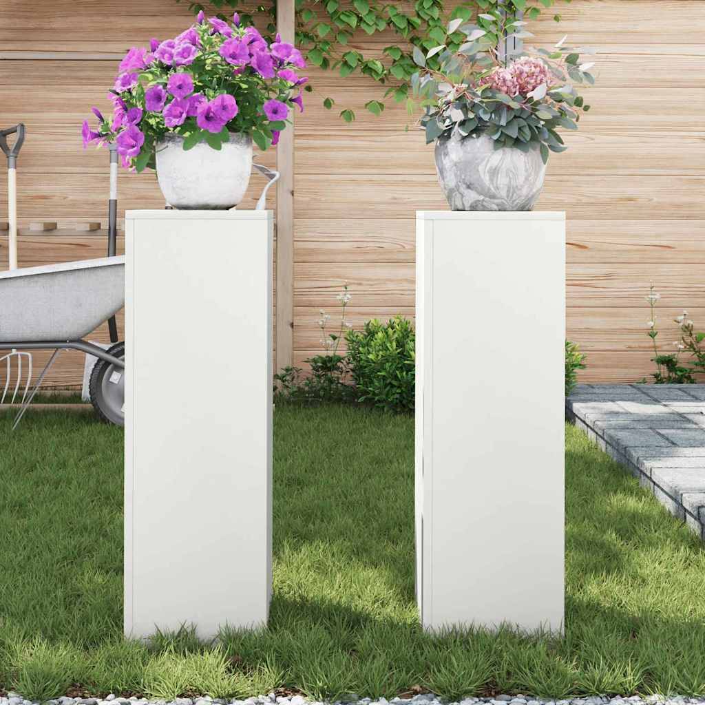 Support plante Prolenta Blanc 24 X 24 X 75 cm - P95035B - Image 4