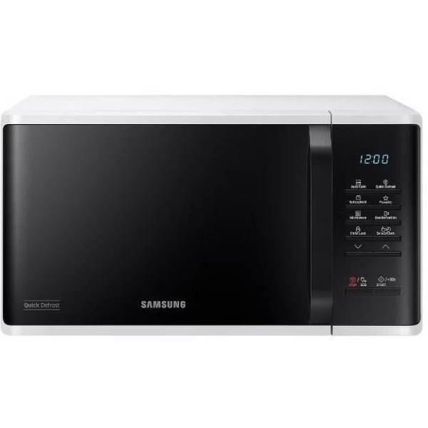 Micro-ondes SAMSUNG Solo - Blanc - 23 L - 800 W - Cavité céramique émail - Image 1