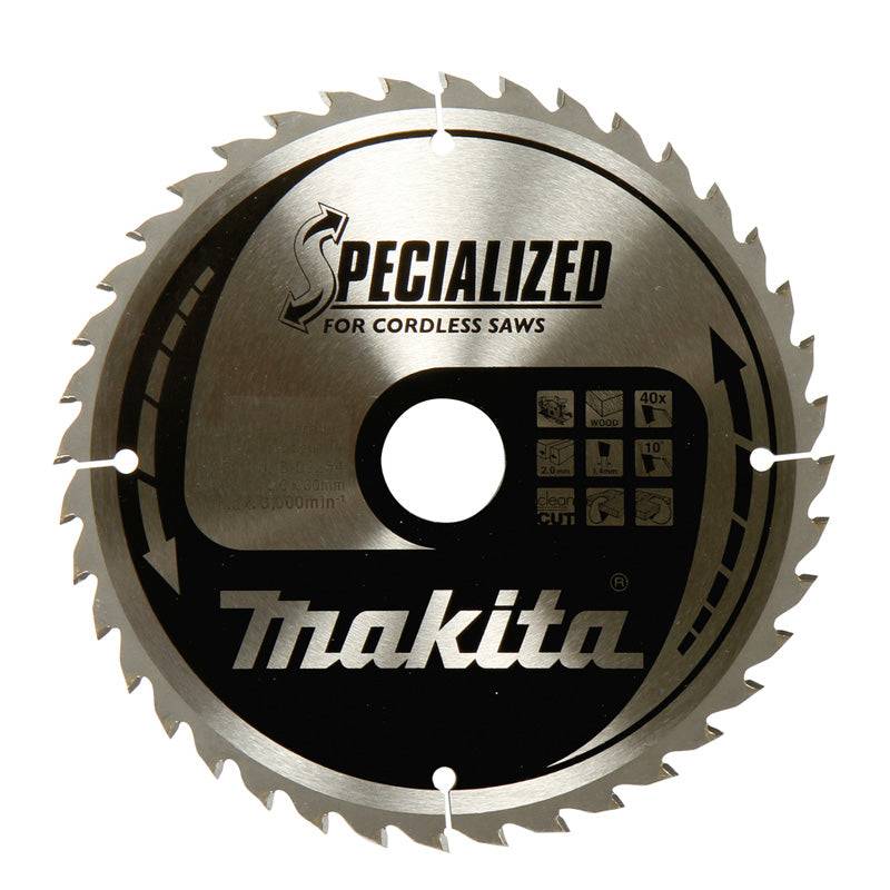 Makita - Lames carbure "EFFICUT" pour Bois, pour scies circulaires à batterie MAKITA - taille Ø 165 mm x 25 Dents - MAKITA ACCESSOIRES - Imagen 2