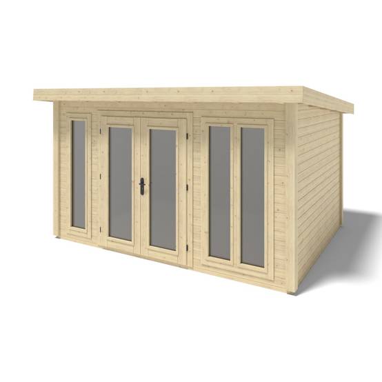 Altanka - Abri de jardin en bois Kira 4,04x3,09m - 12m2 - Ep. 34mm - 000008 - ALTANKA - Image 2