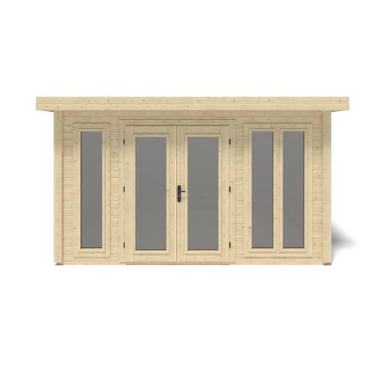 Altanka - Abri de jardin en bois Kira 4,04x3,09m - 12m2 - Ep. 34mm - 000008 - ALTANKA - Image 4