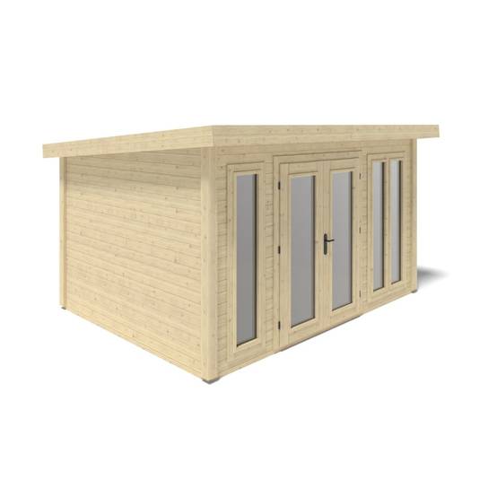 Altanka - Abri de jardin en bois Kira 4,04x3,09m - 12m2 - Ep. 34mm - 000008 - ALTANKA - Image 5
