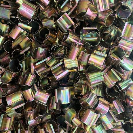 Plastidis - Lot de 10 - Clips de fixation en acier nickelé - Diamètre 60 - Imagen 3