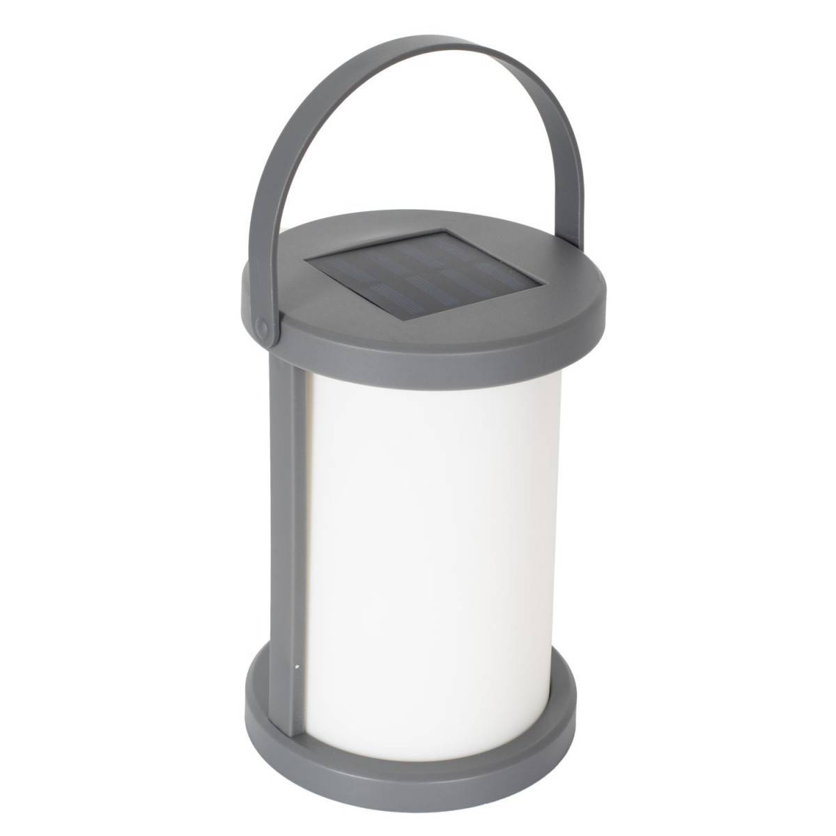 The Home Deco Factory - Lampe Solaire Extérieur "Clara" 18cm Gris - Image 1