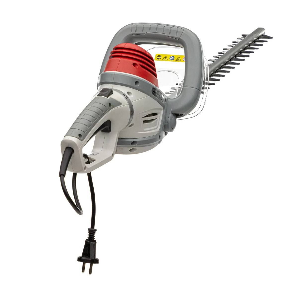 Taille-haie électrique 600W Double lame 55 cm Poignée ergonomique pivotante Frein électrique IKRA - Image 10