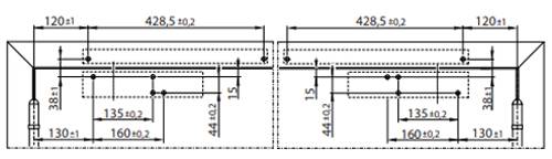 Ferme porte TS 5000 Ecline corps seul argent - GEZE - 143640 - Image 2