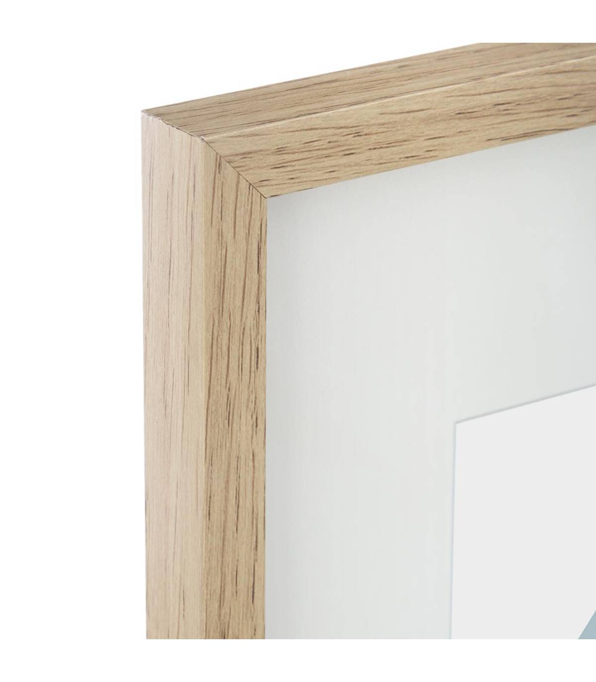 Cadre photo en Bois Naturel pour Photo 40 x 50 cm - Image 2