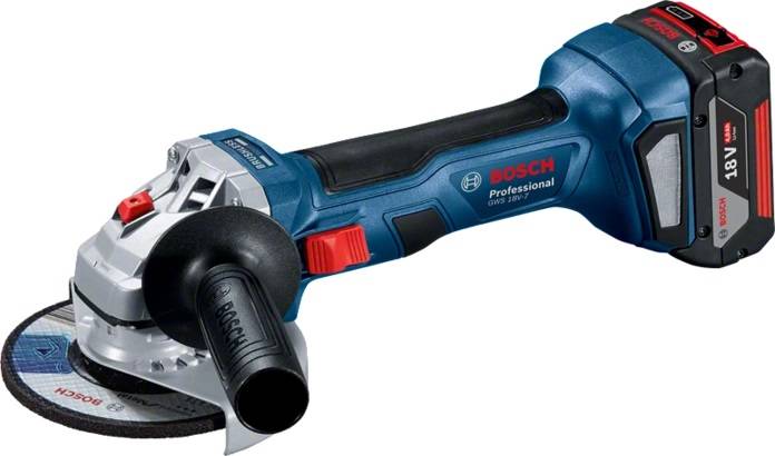 Bosch Professional - Combo kit 3 machines 18V (GSR 18V-55 + GBH 18V-22 + GWS 18V-7) + 2 batteries 4 Ah + chargeur + sac à outils - BOSCH - 0615A50035 - Imagen 3
