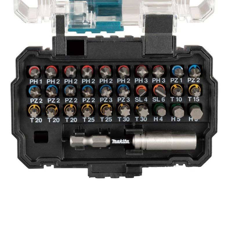 Makita - Coffret d'embouts de visage à percussion Makita - 31 pièces - E-13552 - Imagen 1