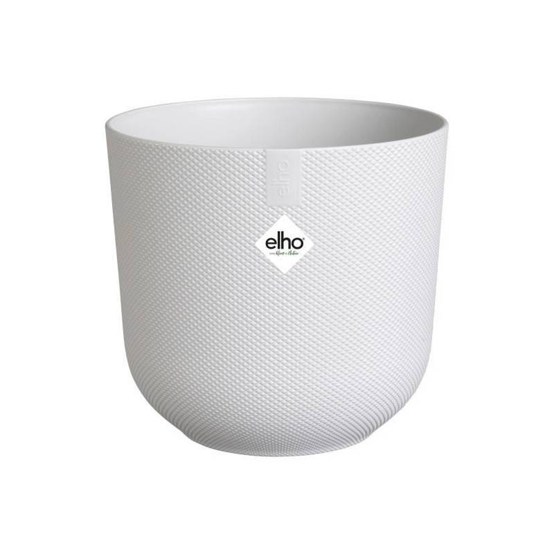 Elho - Pot De Fleur - Elho - Jazz Rond - Blanc - ø 26 X H 24 Cm - Intérieur - 100% Recyclé - Imagen 2