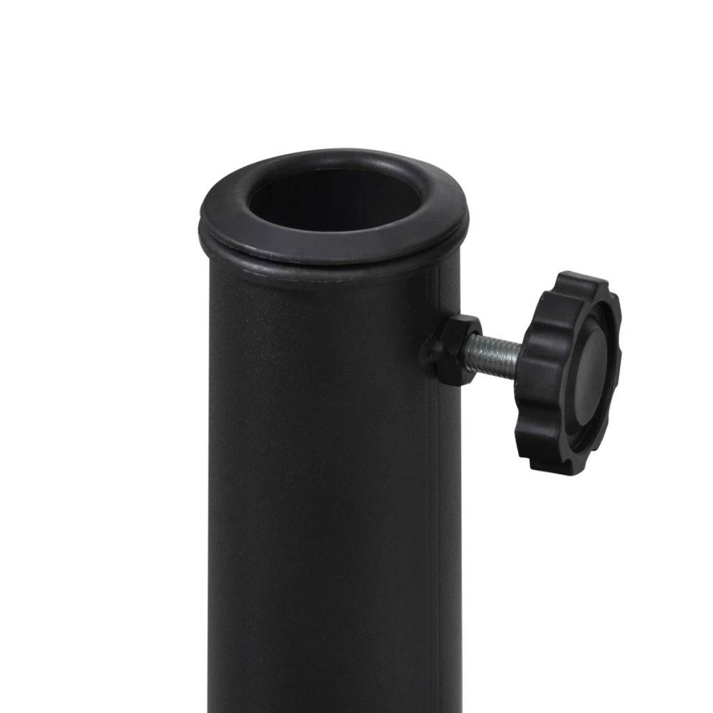 Helloshop26 - Pied socle base de parasol rond en résine noir 9 kg diamètre 38 et 48 mm - Imagen 3