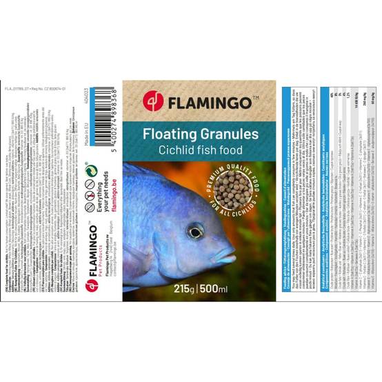 Aliment complet pour cichlidés 500 ml 215 g, poissons d'ornement - Image 3