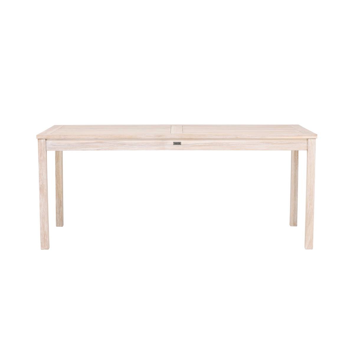 Table de Jardin en Teck "Kenya" 180cm Naturel - Image 2