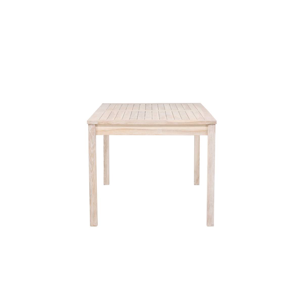 Table de Jardin en Teck "Kenya" 180cm Naturel - Image 3