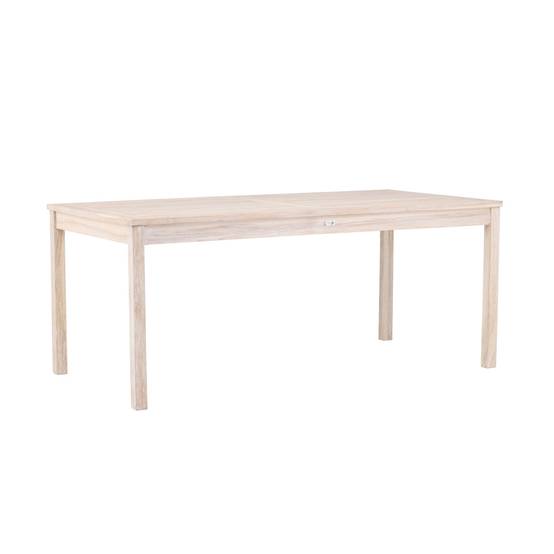 Table de Jardin en Teck "Kenya" 180cm Naturel - Image 1