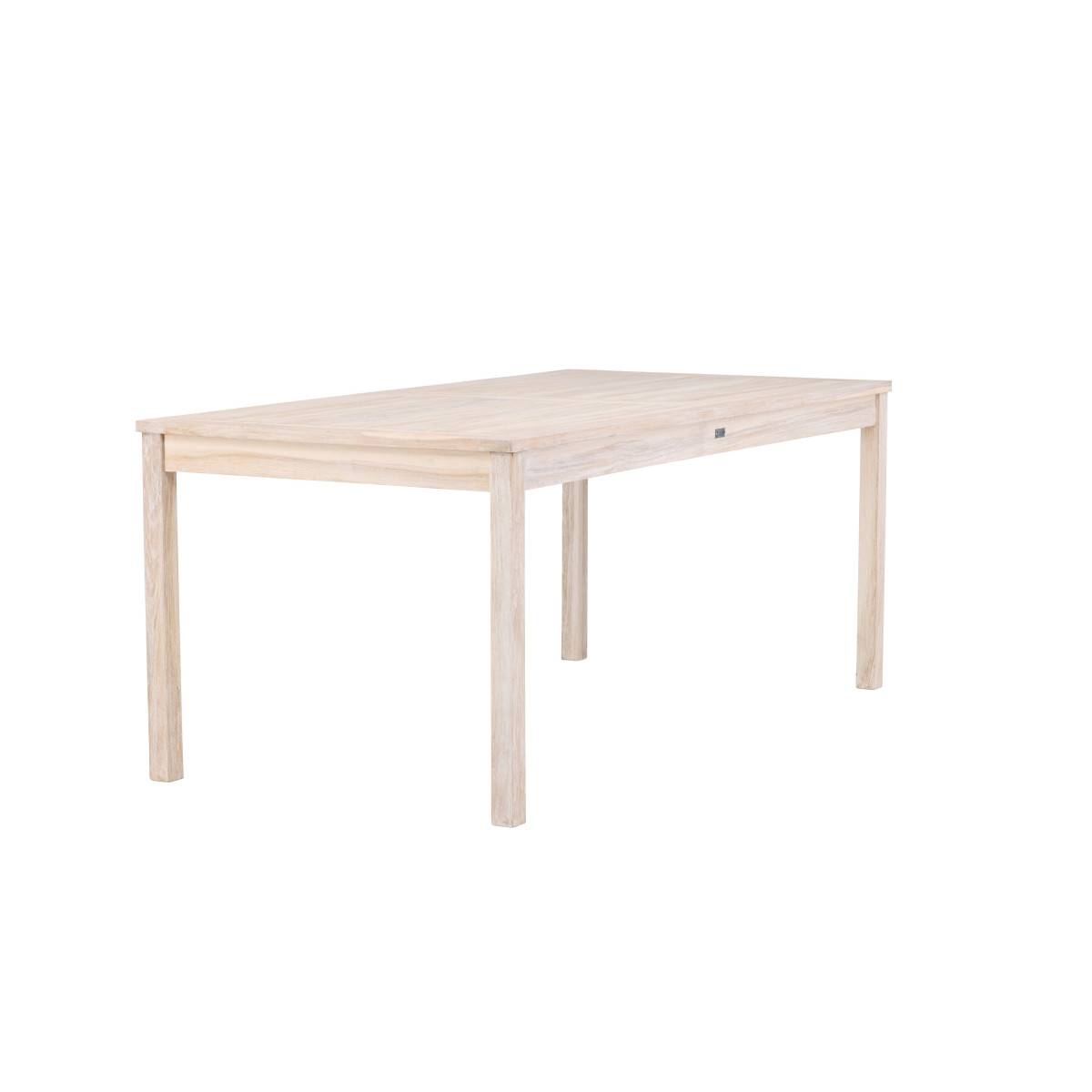Table de Jardin en Teck "Kenya" 180cm Naturel - Image 4