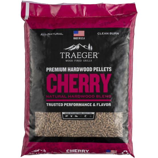 Traeger - Pellets pour barbecue Cherry - Sac de 9 kg - 100% naturel Traeger - Image 1
