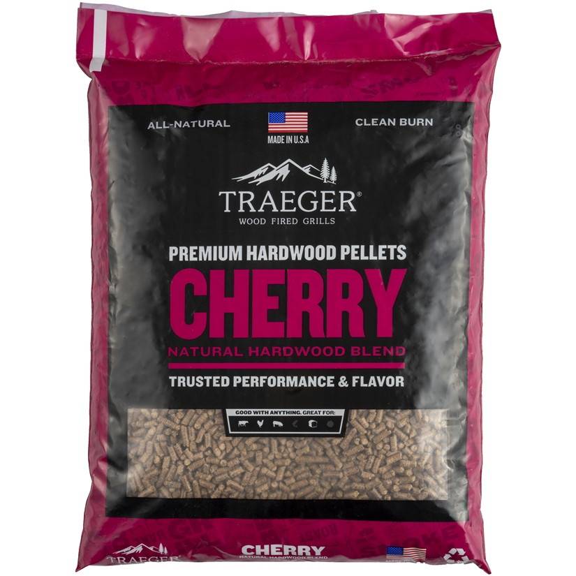 Traeger - Pellets pour barbecue Cherry - Sac de 9 kg - 100% naturel Traeger - Image 1