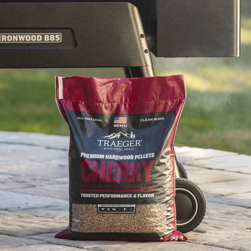 Traeger - Pellets pour barbecue Cherry - Sac de 9 kg - 100% naturel Traeger - Image 4