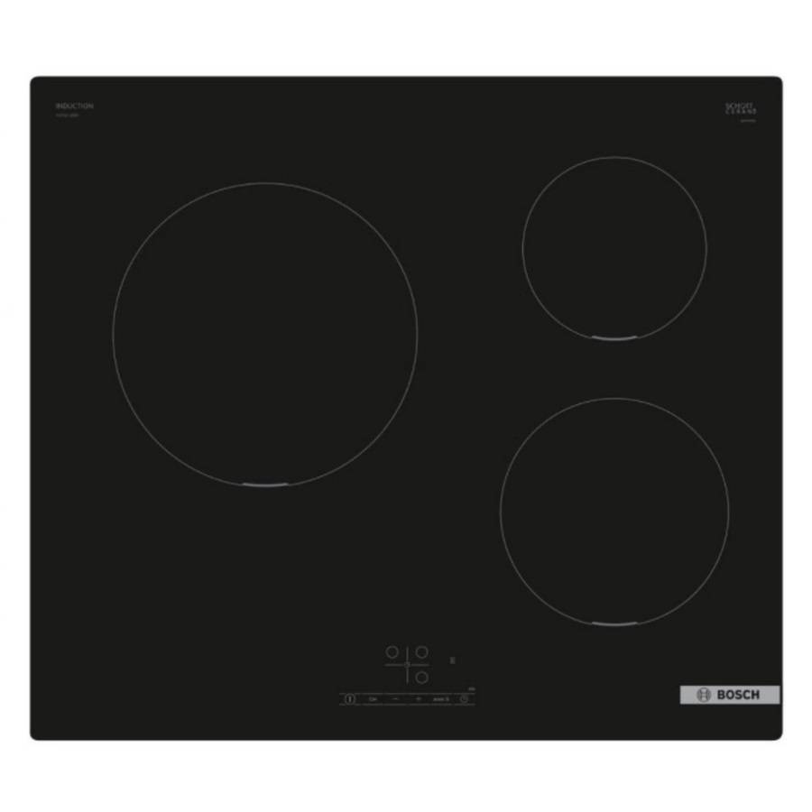 Bosch - Table de cuisson à induction 60cm 3 feux noir PUC611BB5E Bosch - Image 1