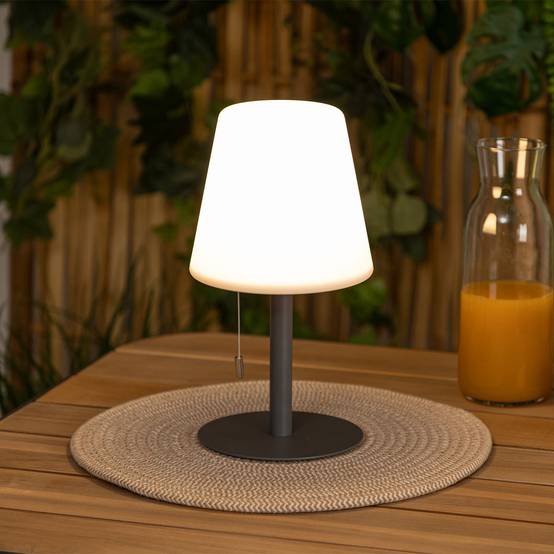 Lampe extérieure "Zack" H30cm gris foncé ATMOSPHERA CREATEUR D'INTERIEUR - Image 3