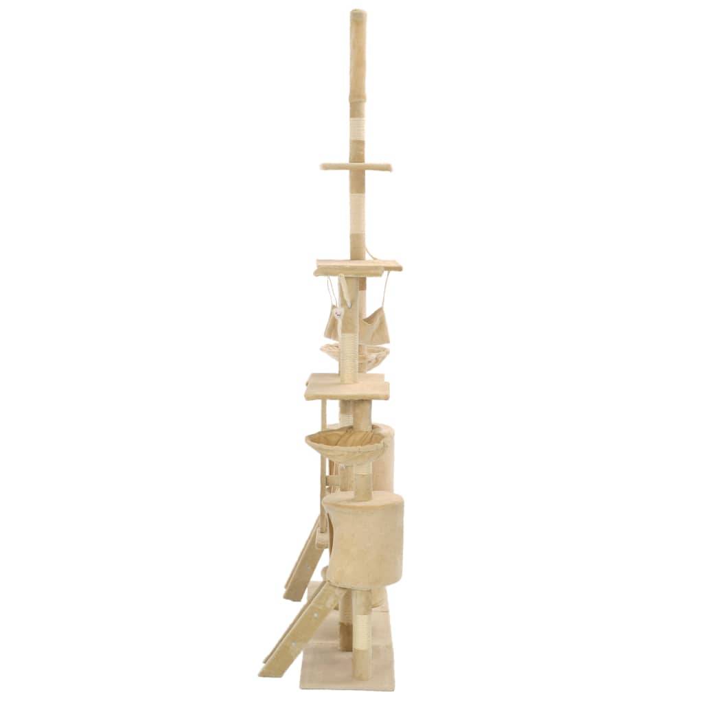 Arbre à chat  Karoliina Beige  147 X 35 X (230-250) cm  - P87209B - Image 4