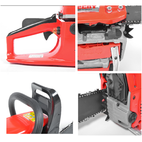 Hecht 45 Scie a chaine a essence Tronconneuse 40 cm 2.7 cv / 2,1 kW BB LOISIR - Image 4