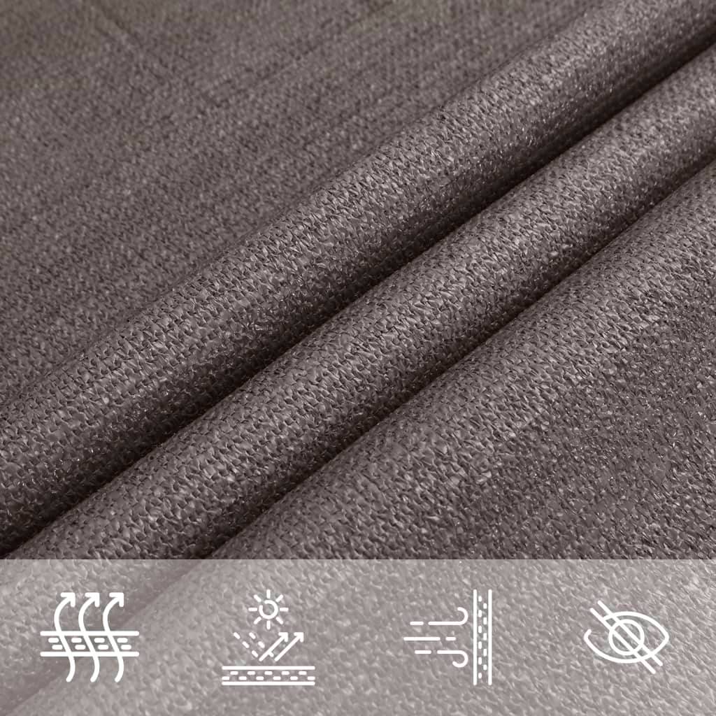 Maison Chic - Voile d'ombrage - Voile solaire 160 g/m² anthracite 3x6 m PEHD - Meuble Pro - Imagen 4