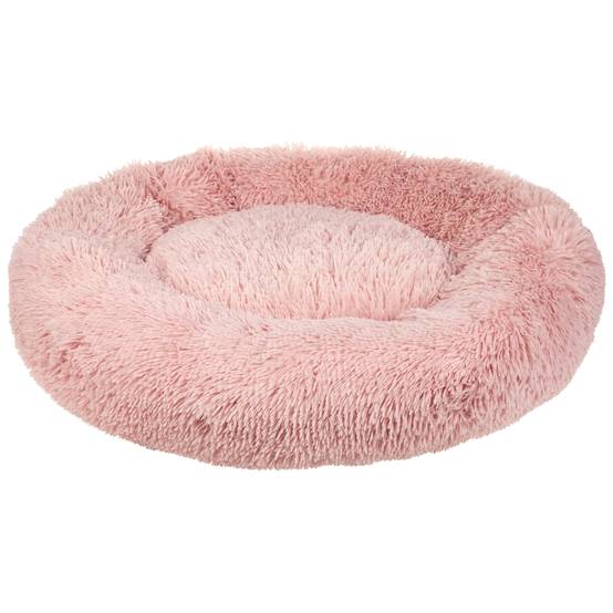 Beliani - Lit pour animal Fourrure synthétique Rose KULU - 80x80x20- Beliani - Image 2
