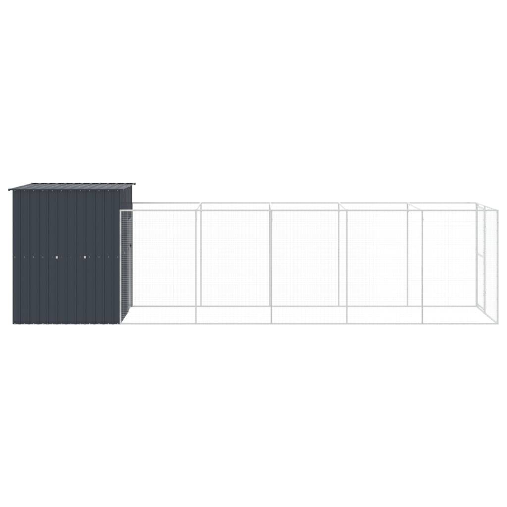 Niche plastique acier anthracite  165 x 659 x 181 cm  - Prolenta premium p3388.1 - Image 4