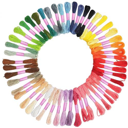 Fil à broder 50 couleurs - Image 2