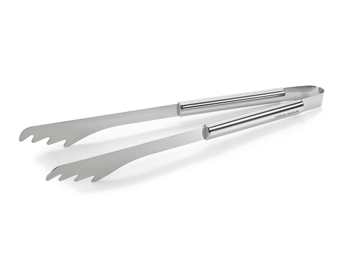 Forge Adour - Pince inox pour plancha - Forge Adour