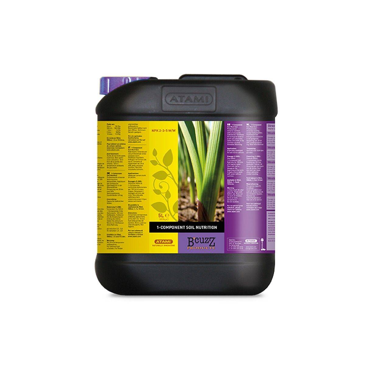 Engrais Component SOIL Nutrient - 5 litres - ATAMI