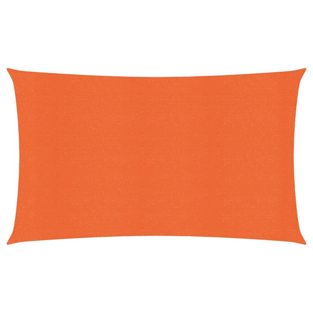 Helloshop26 - Voile d'ombrage 160 g/m² orange 2,5 x 5 m PEHD - Imagen 1