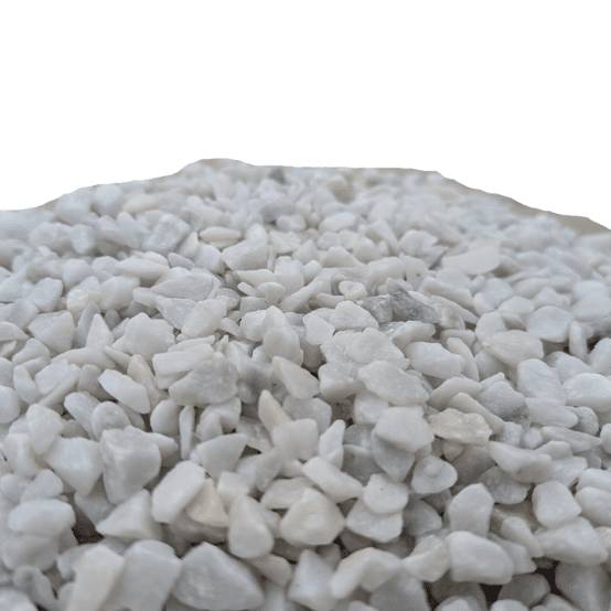 Kit allée piétonne Gravier Cristal blanc 8/12 - 120 m² - Image 2