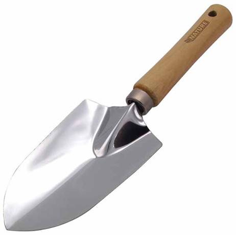 Transplantoir avec manche en bois - Image 1