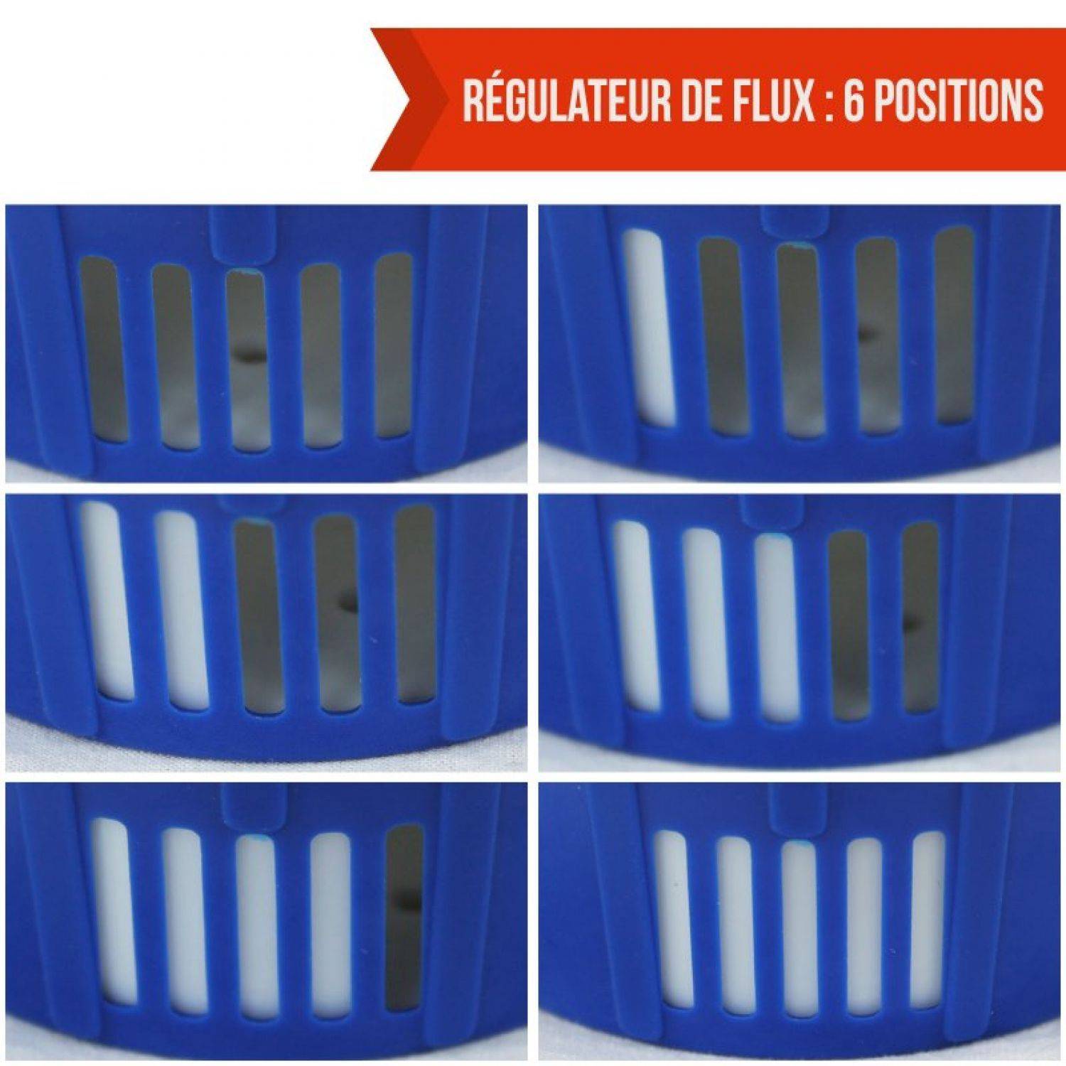 Linxor - Diffuseur de chlore ou de brome flottant réglable Ø 17.5 cm - Linxor - Imagen 4
