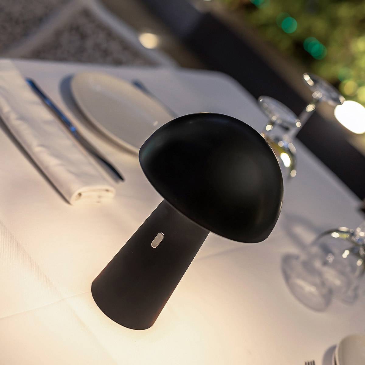 Lampe de jardin sur batterie Shitake - Imagen 3
