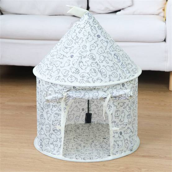 Tunnel de jeu pliable pour chat, avec balle incluse, pour intérieur et extérieur, robuste Lytech - Image 3