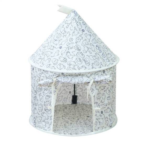 Tunnel de jeu pliable pour chat, avec balle incluse, pour intérieur et extérieur, robuste Lytech - Image 2